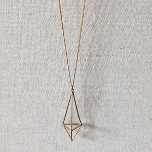 Geometric Gold Necklace